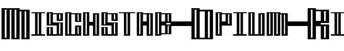 Mischstab Opium River Regular.ttf