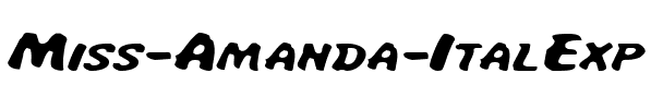 Miss Amanda ItalExp ItalExp.ttf