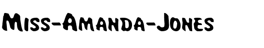 Miss Amanda Jones Regular.ttf