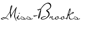 Miss Brooks.ttf