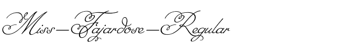 Miss Fajardose Regular.ttf