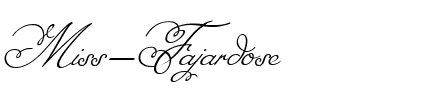 Miss Fajardose Regular.ttf