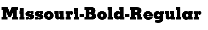 Missouri-Bold Regular.ttf