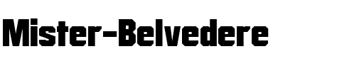 Mister Belvedere Regular.ttf