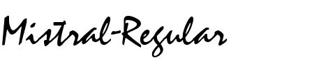 Mistral Regular.ttf