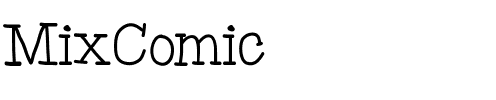 MixComic Medium.ttf