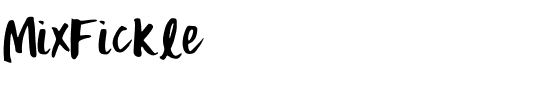 MixFickle Medium.ttf