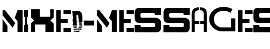 Mixed Messages JL Regular.ttf