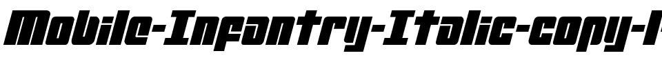 Mobile Infantry Italic Italic.ttf