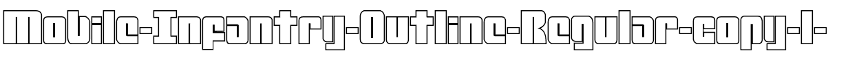 Mobile Infantry Outline Regular.ttf
