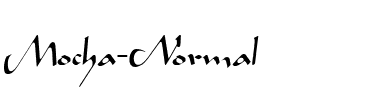 Mocha  Normal.ttf