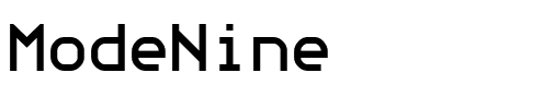ModeNine Regular.ttf