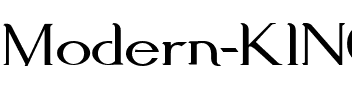 Modern KING Regular.ttf