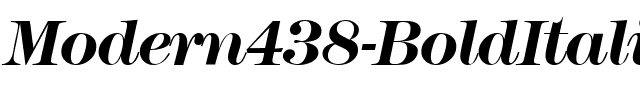 Modern438 BoldItalic.ttf