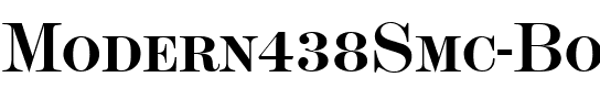Modern438Smc Bold.ttf