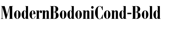 ModernBodoniCond Bold.ttf