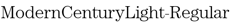 ModernCenturyLight Regular.ttf