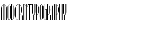 ModernTypography Regular.ttf