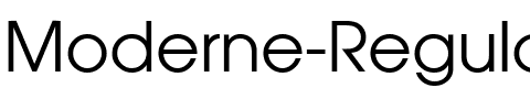 Moderne Regular.ttf