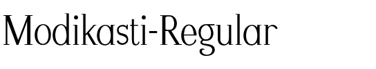 Modikasti Regular.otf