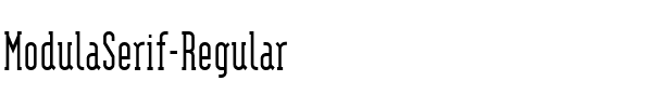 ModulaSerif Regular.ttf