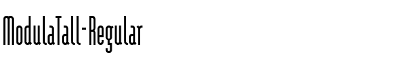 ModulaTall Regular.ttf