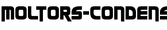 Moltors Condensed Condensed.ttf