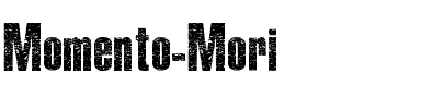 Momento Mori Normal.ttf