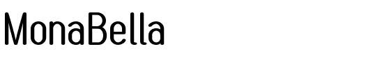 MonaBella Regular.otf