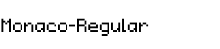 Monaco Regular.ttf