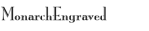 MonarchEngraved Regular.ttf