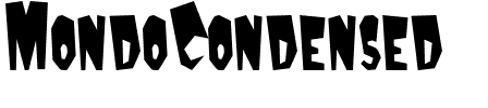 MondoCondensed Regular.ttf
