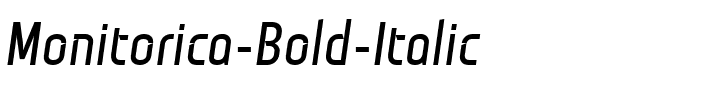 Monitorica Bold Italic.ttf