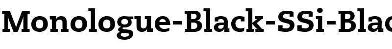 Monologue Black SSi Black.ttf