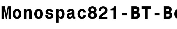Monospac821 BT Bold.ttf