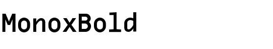 MonoxBold Regular.ttf