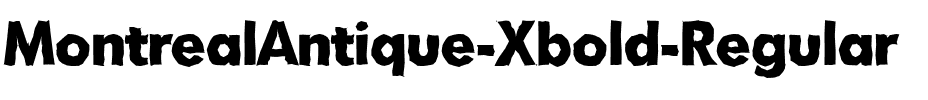 MontrealAntique-Xbold Regular.ttf