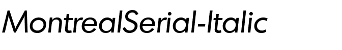 MontrealSerial Italic.ttf