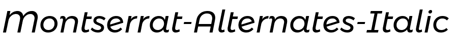 Montserrat Alternates Italic.ttf