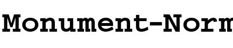 Monument Normal.ttf