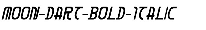 Moon Dart Bold Italic Bold Italic.ttf