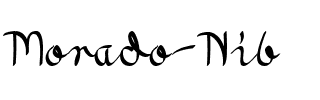 Morado Nib Regular.ttf