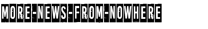 More news from nowhere Regular.ttf