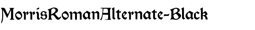 Morris Roman Alternate Bold.ttf