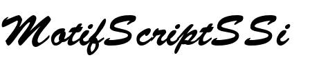 MotifScriptSSi Regular.ttf