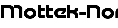 Mottek Normal.ttf