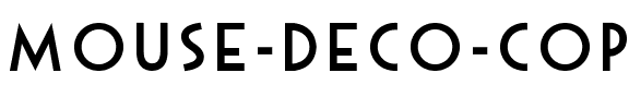 Mouse Deco Normal.ttf