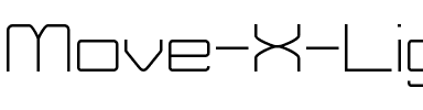 Move-X Light.otf
