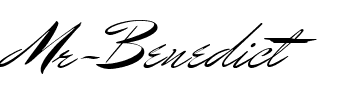 Mr Benedict Regular.ttf
