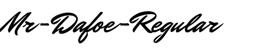 Mr Dafoe Regular.ttf
